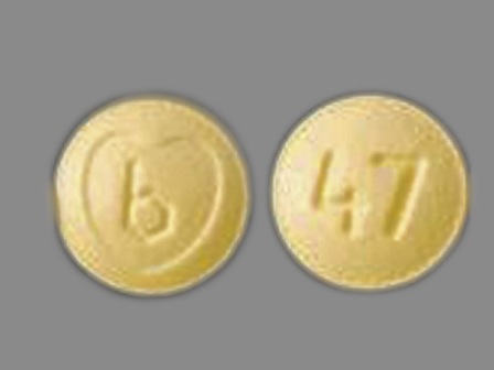 b 47: (51285-047) Ziac 2.5/6.25 (Bisoprolol Fumarate / Hctz) Oral Tablet by Teva Women's Health, Inc.