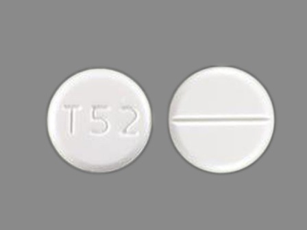 T52: (51672-4022) Acetazolamide 125 mg Oral Tablet by Taro Pharmaceuticals U.S.a., Inc.