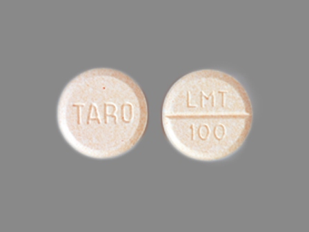TARO LMT 100: (51672-4131) Lamotrigine 100 mg Oral Tablet by Remedyrepack Inc.