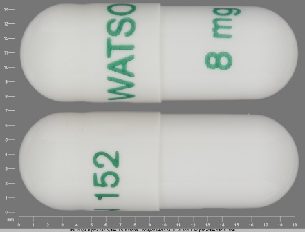 WATSON 152 8 mg: (52544-152) Rapaflo 8 mg Oral Capsule by Watson Pharma, Inc.