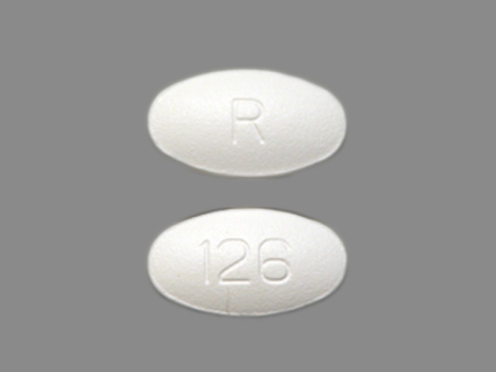 R 126: (55111-126) Ciprofloxacin 250 mg Oral Tablet, Film Coated by Cardinal Health