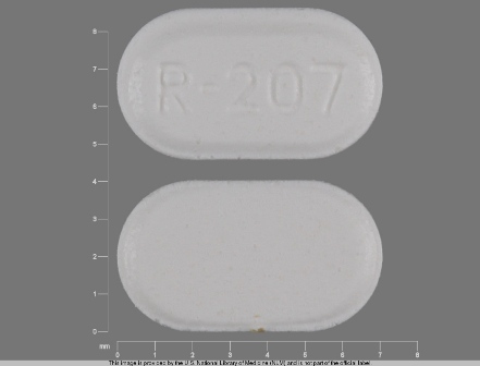 R 207: (55111-207) Risperidone 0.5 mg Disintegrating Tablet by Dr. Reddy's Laboratories Limited