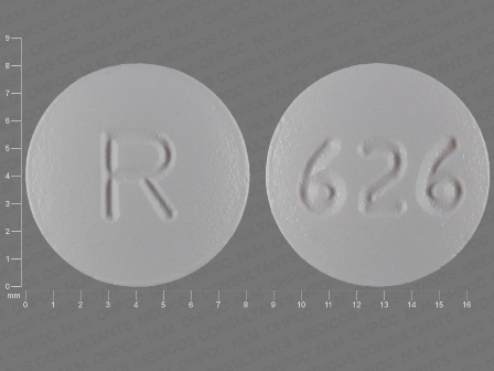 R 626: (55111-626) Zafirlukast 20 mg Oral Tablet, Film Coated by Avpak