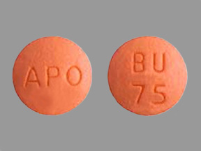 APO BU 75: (55154-8180) Bupropion Hydrochloride 75 mg Oral Tablet, Film Coated by Preferred Pharmaceuticals Inc.