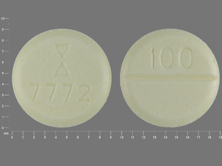 7772 100: (55154-8285) Clozapine 100 mg Oral Tablet by Cardinal Health
