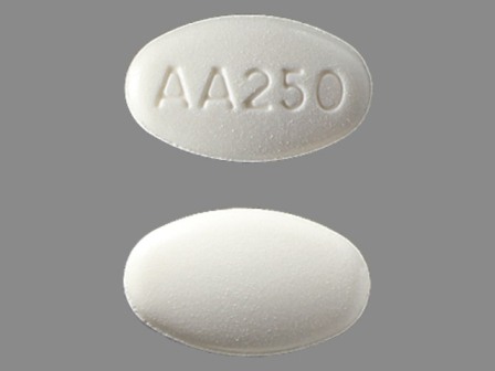 AA250: (57894-150) Zytiga 250 mg Oral Tablet by Janssen Biotech, Inc.