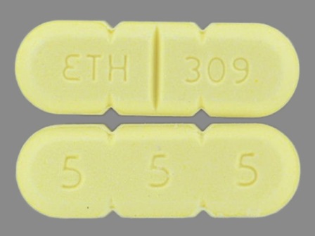 ETHEX 309 5: (58177-309) Buspirone Hydrochloride 15 mg (As Buspirone 13.7 mg) Oral Tablet by Ethex