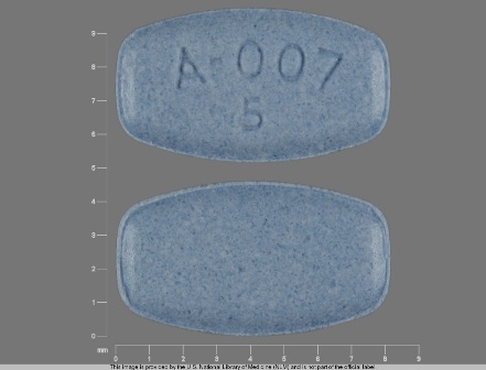 A 007 5: (59148-007) Abilify 5 mg Oral Tablet by Stat Rx USA LLC
