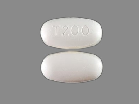 T200: (59676-571) Intelence 200 mg Oral Tablet by A-s Medication Solutions