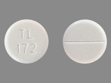 TL172: (59746-172) Prednisone 5 mg Oral Tablet by Jubilant Cadista Pharmaceuticals, Inc.