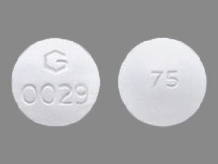 75 G 0029: (59762-0029) Diclofenac Sodium and Misoprostol Oral Tablet, Film Coated by Direct Rx