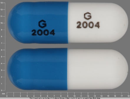 G 2004: (59762-2004) Ziprasidone (As Ziprasidone Hydrochloride Monohydrate) 80 mg Oral Capsule by Greenstone LLC