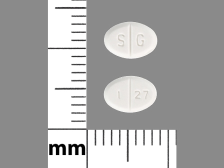 S G 1 27: (60429-086) Pramipexole Dihydrochloride .25 mg Oral Tablet by Sciegen Pharmaceuticals Inc
