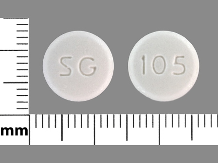SG 105: (60429-111) Metformin Hydrochloride 500 mg Oral Tablet by Bryant Ranch Prepack