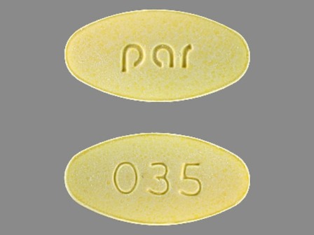 Par 035: (60429-205) Meclizine Hydrochloride 25 mg Oral Tablet by Mckesson Contract Packaging