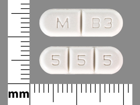 M B3: (60429-293) Buspirone Hydrochloride 15 mg Oral Tablet by Golden State Medical Supply, Inc.