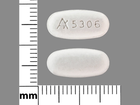 Apotex 5306: (60429-309) Acyclovir 400 mg Oral Tablet by Nucare Pharmaceuticals, Inc.