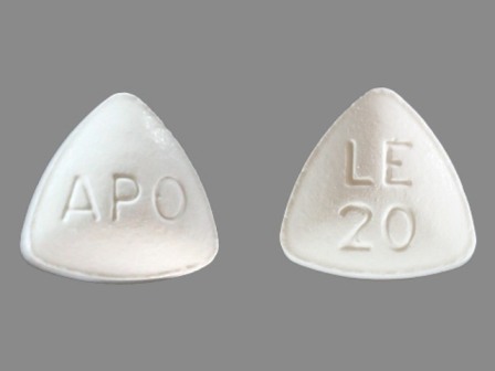 LE 20 APO: (60429-320) Leflunomide 20 mg Oral Tablet by Golden State Medical Supply, Inc.