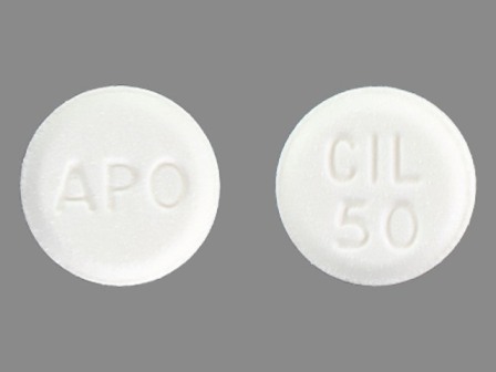 APO CIL 50: (60429-362) Cilostazol 50 mg Oral Tablet by Golden State Medical Supply, Inc.