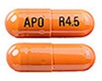 APO R4 5: (60429-395) Rivastigmine Tartrate 4.5 mg Oral Capsule by Golden State Medical Supply, Inc.