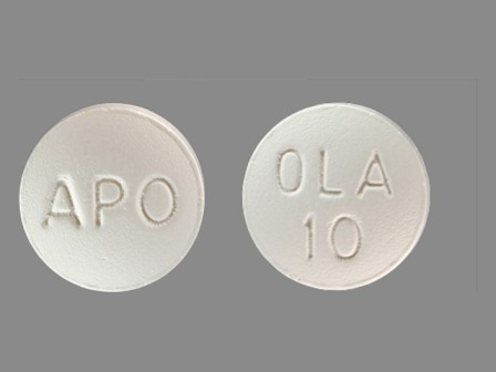 APO OLA 10: (60429-623) Olanzapine 10 mg Oral Tablet, Film Coated by Lake Erie Medical Dba Quality Care Products LLC