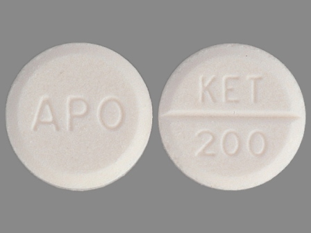 KET 200 APO: (60505-0092) Ketoconazole 200 mg Oral Tablet by Apotex Corp.