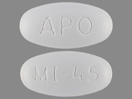 APO MI45: (60505-0249) Mirtazapine 45 mg Oral Tablet, Film Coated by Rpk Pharmaceuticals, Inc.