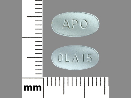 APO OLA 15: (60505-3114) Olanzapine 15 mg Oral Tablet by Apotex Corp.