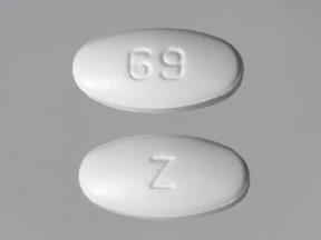 69 Z: (60687-143) Metformin Hydrochloride 850 mg Oral Tablet, Film Coated by American Health Packaging