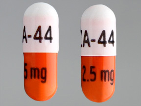ZA 44 2 5mg: (60687-332) Ramipril 2.5 mg Oral Capsule by Zydus Pharmaceuticals (Usa) Inc.
