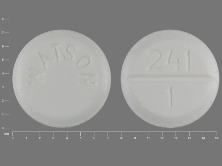 241 1 WATSON: (60687-355) Lorazepam 1 mg Oral Tablet by American Health Packaging
