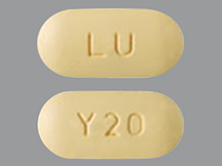 LU Y20: (60687-382) Quetiapine Fumarate 400 mg Oral Tablet by Remedyrepack Inc.