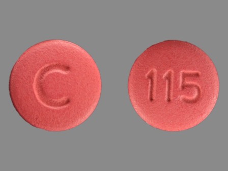 C 115: (61748-115) Demeclocycline Hydrochloride 150 mg Oral Tablet by Versapharm Incorporated