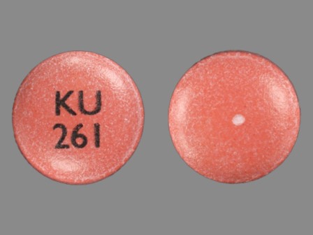KU 261: (62175-261) Nifedipine 60 mg 24 Hr Extended Release Tablet by Kremers Urban Pharmaceuticals Inc.