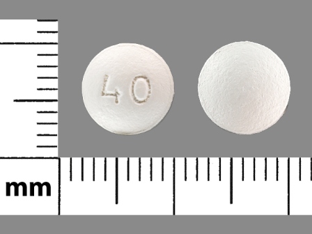 40: (62175-892) Atorvastatin (As Atorvastatin Calcium) 40 mg Oral Tablet by Avkare, Inc.