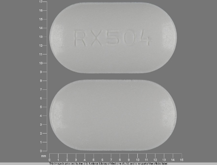 RX504 white tablet