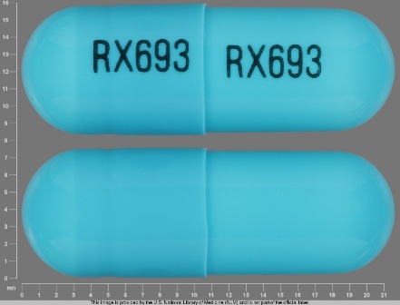RX693: (63304-693) Clindamycin Hydrochloride 300 mg Oral Capsule by Proficient Rx Lp