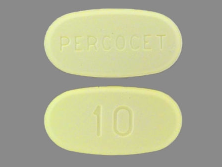 PERCOCET 10: (63481-622) Percocet 10/650 Oral Tablet by Bryant Ranch Prepack