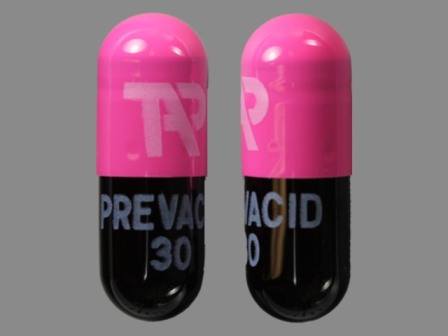TAP PREVACID 30: (64764-046) Prevacid 30 mg Oral Capsule, Delayed Release by Remedyrepack Inc.