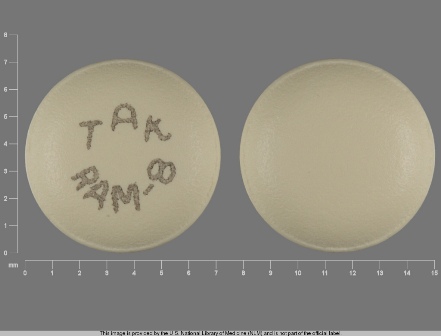TAK RAM 8: (64764-805) Rozerem 8 mg Oral Tablet, Film Coated by Avera Mckennan Hospital