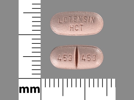 LOTENSINHCT 453: (64980-195) Benazepril Hydrochloride and Hydrochlorothiazide Oral Tablet by Rising Pharmaceuticals, Inc.