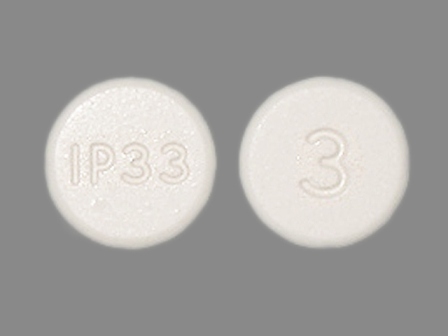 IP 33: (65162-033) Apap 300 mg / Codeine Phosphate 30 mg Oral Tablet by Amneal Pharmaceuticals, LLC