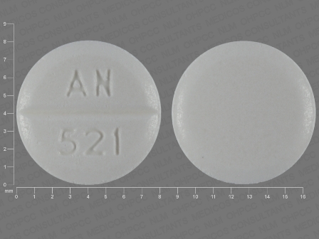 AN 521: (65162-521) Promethazine Hydrochloride 25 mg Oral Tablet by Remedyrepack Inc.