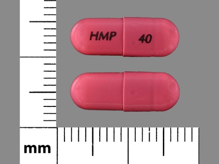 HMP40: (65162-957) Esomeprazole Strontium 40 mg Oral Capsule, Delayed Release by R2 Pharma, LLC