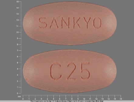 Sankyo C25: (65597-107) Benicar Hct 40/25 Oral Tablet by Physicians Total Care, Inc.