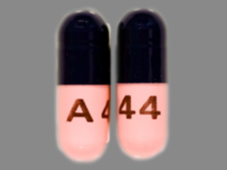 A44 pink and blue capsule
