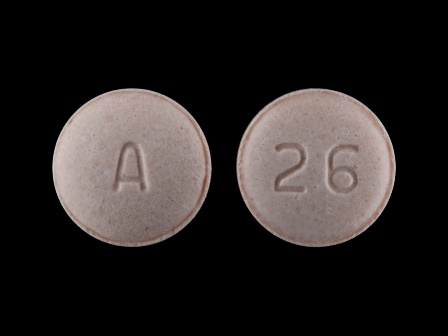 A 26: (65862-043) Hctz 12.5 mg / Lisinopril 10 mg Oral Tablet by Remedyrepack Inc.