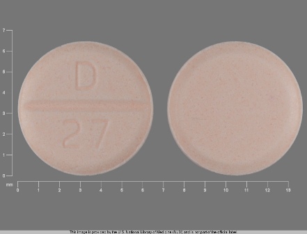 D 27: (65862-133) Hctz 25 mg Oral Tablet by Greenstone LLC
