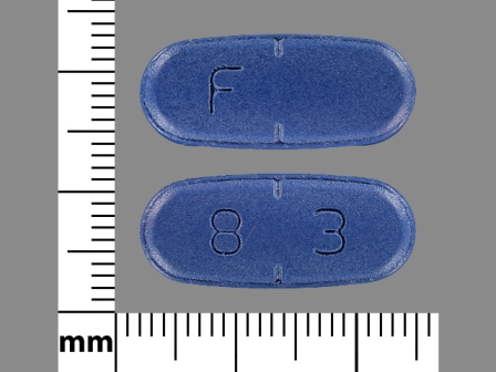 F 8 3: (65862-449) Valacyclovir 1 Gm Oral Tablet by Aurobindo Pharma Limited