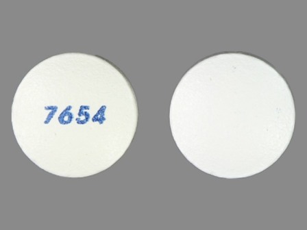 7654: (66993-049) Olanzapine 7.5 mg Oral Tablet by Prasco Laboratories